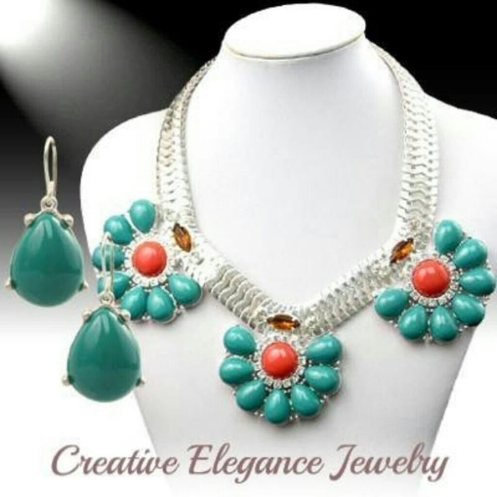Necklace and Earrings Set